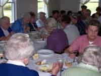 Group Meal at Amish Farm